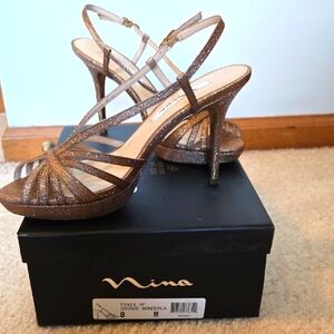 Nina Bronze Dress Shoe